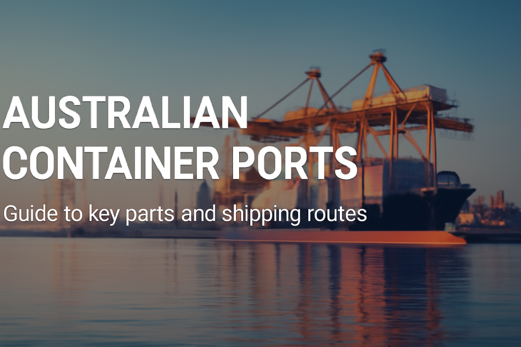 shipping from China to Australia