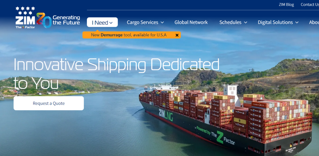 ZIM SHIPPING