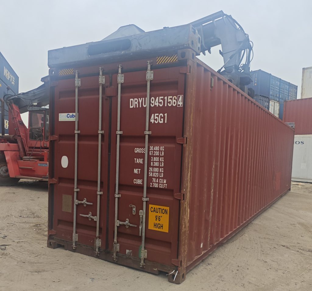 Used shipping container 40ft