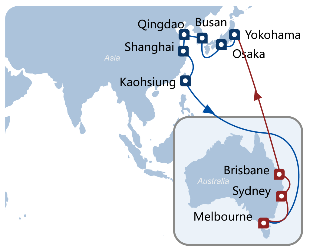 Sea Freight from China to Australia