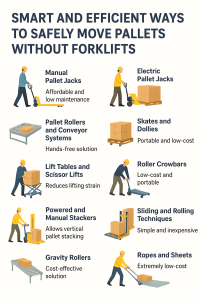 Move Pallets Without Forklifts