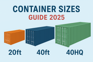 logistics container size 2025
