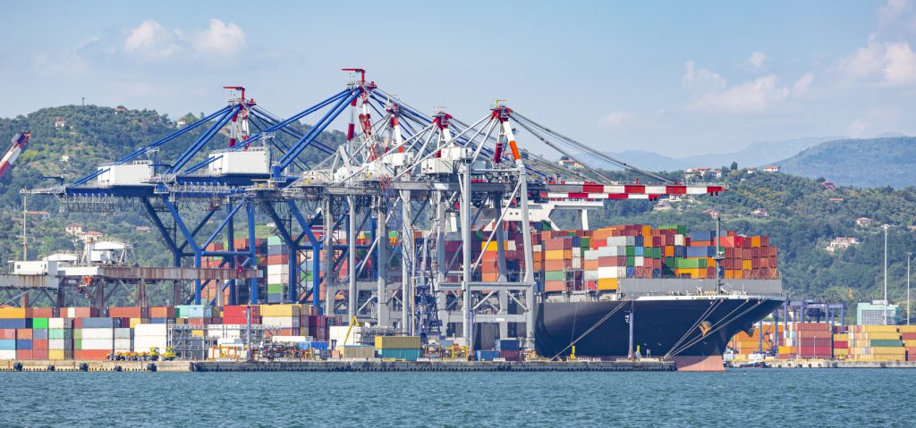 Container terminal loading operation