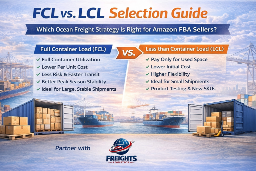 How to Choose the Right Ocean Freight Strategy for Amazon FBA