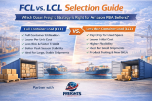How to Choose the Right Ocean Freight Strategy for Amazon FBA